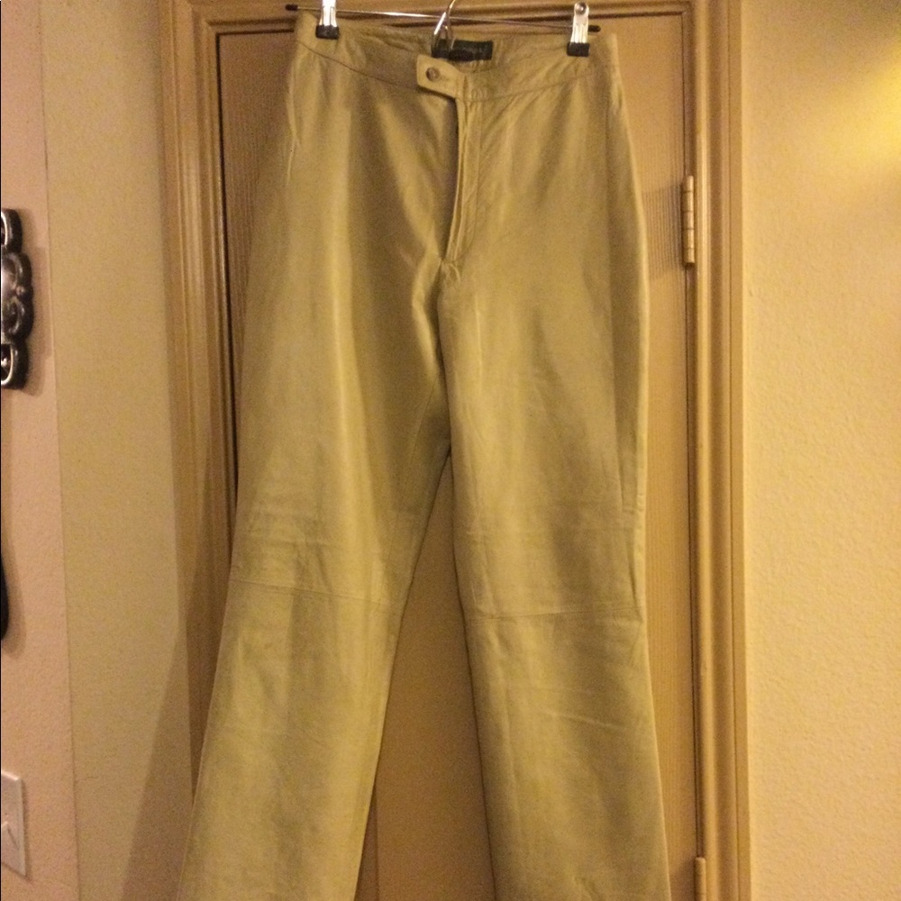 Leather pants